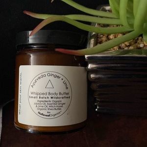 Organic Ayurveda Ginger +Lime Whipped Body Butter Not Used Not Returnable